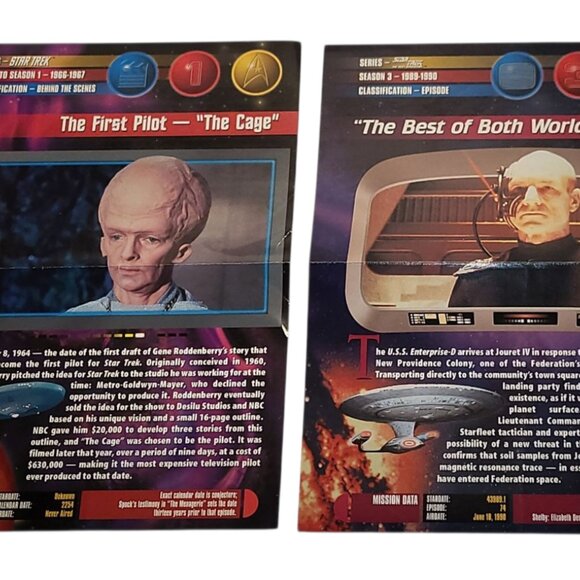 Nitpickers Guide Trekkers / Next Gen Star Trek HC 3 Books Phil Farrand Bonus - Picture 7 of 10